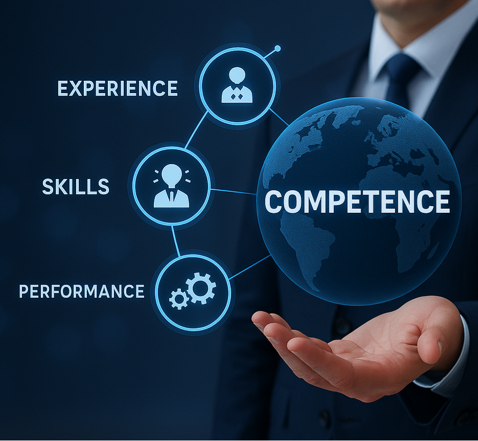 Professional engineer reviewing water hygiene competency audit checklist on site, representing Hanex Compliance’s practical approach to engineer performance, skills, and training verification.