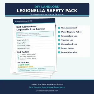 DIY Landlords Legionella Safety Pack
